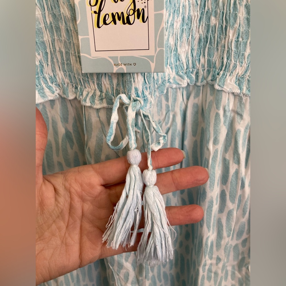 Salty Lemon | NWT Women’s Ice Mint Spaghetti Strap Jumpsuit - Picture 6 of 10